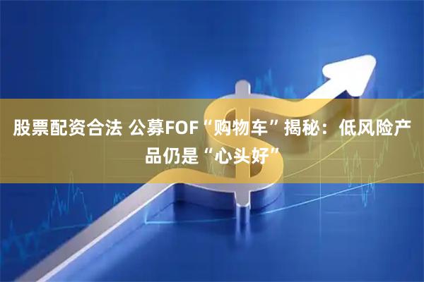股票配资合法 公募FOF“购物车”揭秘：低风险产品仍是“心头好”