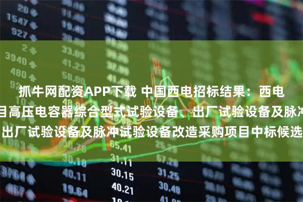 抓牛网配资APP下载 中国西电招标结果：西电西容数字化工厂建设项目高压电容器综合型式试验设备、出厂试验设备及脉冲试验设备改造采购项目中标候选人公示